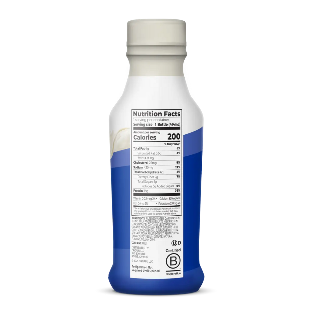 38g Protein Shake - Vanilla Bean