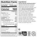 Single Serve Organic Protein™ Plant Based Protein Powder - Chocolate