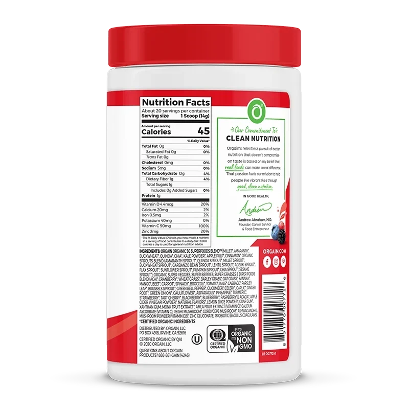Superfoods + Immunity Up!™ Powder