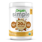 Simple Organic Plant-Based Protein Powder - Peanut Butter